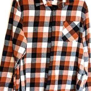 Men's Public Opinion plaid flannel shirt